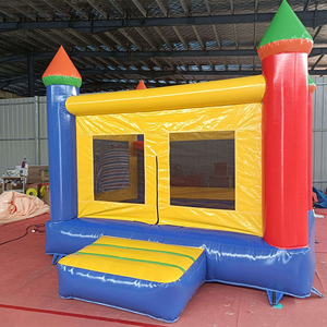 Castillo Inflable Pequeño para Interiores y Exteriores, Mini Castillo Inflable Blanco Usado, <span class=keywords><strong>Precios</strong></span> de Castillo Inflable Combinado con Tobogán de Agua en Venta - Product Image 5