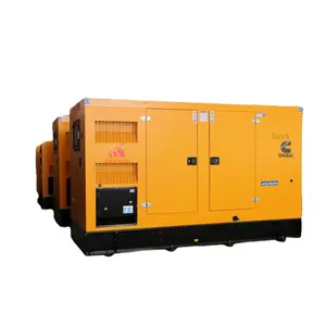Hot sale brand new 225kw 280kva 60hz soundproof low noise silent type Cummins diesel generator set