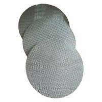 Disque filtrant OEM pour analyse de carottage géotechnique, maille 10-300, en acier inoxydable 304 316L, à trous ronds, pour tamisage de sol