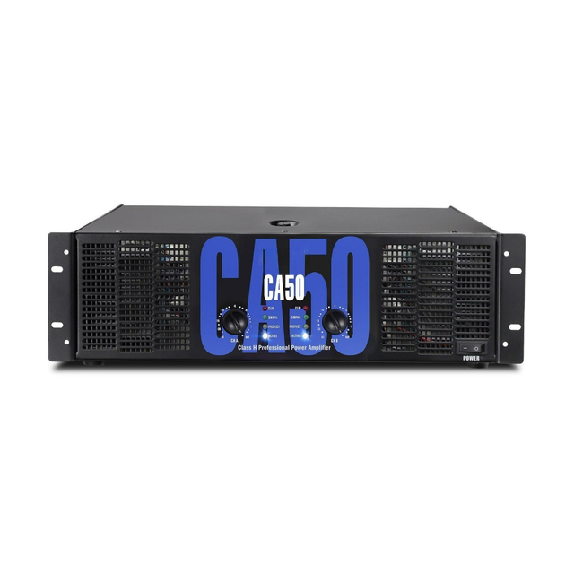 Demao Low Noise Compact CA50 1900w AUX High Power Dj Audio Bass Amplifier for Concerts
