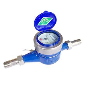 Roestvrijstalen huishoudelijke koud- en warmwatermeter met roterende vleugels, 15/20/25, hoge gevoeligheid, antidruppelmeter - Product Image 5