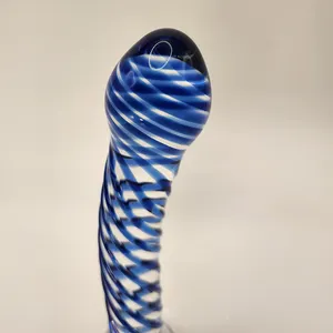 Wholesale Crystal Glass Anal Plug Dildos Vaginal G-spot Stimulating Toys For Women Masturbation Equipment Glass Dildos