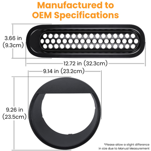 Jeep Cherokee Accessoires Chrome Porte Pare-chocs Support Radiateur Support Antibrouillard Cas Ventilateur Capot Verrouillage Pare-Soleil Vent Bug Déflecteurs - Product Image 5