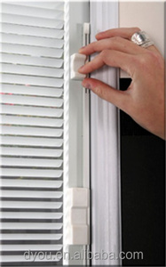 Fenêtres et portes pliantes en verre trempé NFRC avec cadre en aluminium, double vitrage, stores ajustables intégrés, garantie de 5 ans - Product Image 3