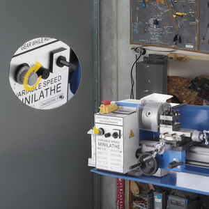 Máy tiện <span class=keywords><strong>mini</strong></span> CNC công nghiệp 50-2500 vòng/phút, tình trạng mới, cấp độ thủ công, nhẹ, nằm ngang, gia công kim loại cho các xưởng sửa chữa - Product Image 6