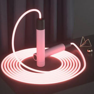 <span class=keywords><strong>Corde</strong></span> à <span class=keywords><strong>sauter</strong></span> lumineuse réglable qui brille dans le noir <span class=keywords><strong>pour</strong></span> perdre du poids, <span class=keywords><strong>corde</strong></span> à <span class=keywords><strong>sauter</strong></span> lumineuse personnalisée avec logo, équipement de sport - Product Image 5