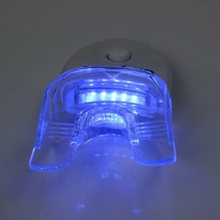 Oferta de Fábrica al por Mayor: Kit de Blanqueamiento Dental de Lujo en Caja OEM para Uso Doméstico, Tratamiento de 30 Minutos, Gel sin Peróxido de 3ml*3, 5 Bombillas LED, Plástico
