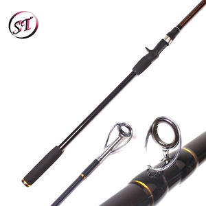 MATÉRIEL DE PÊCHE SHUNTAI/CASW100-802/<span class=keywords><strong>CANNE</strong></span> À COULER/2.44m/213g/2 SECTIONS/ACTION RAPIDE/90% 24T CARBONE + 10% E-GLASS - Product Image 3