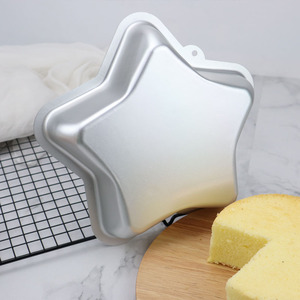 Star Cake Mold Aluminum Alloy Baking Pan For Fondant Butter Cake Making Tools Irregular Shape Oven Safe - Product Image 2