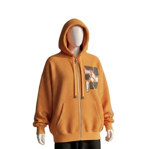 Sudadera con Capucha Deportiva para Hombre Wembly, Felpa Francesa 100% Algodón, Estilo Deportivo de Invierno, Hombros Caídos, Corte Cuadrado, Talla Grande - Product Image 1