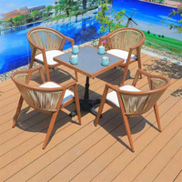 Chaises de jardin et de restaurant modernes en alliage d'aluminium de haute qualité et durables Future Maker Limited