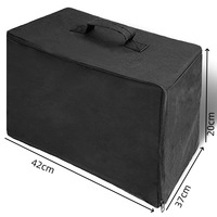 Sac de rangement en plastique à un niveau Transparent Portable accessoire de couture Simple poche à rabat extérieur housse anti-poussière pour pantalons articles divers