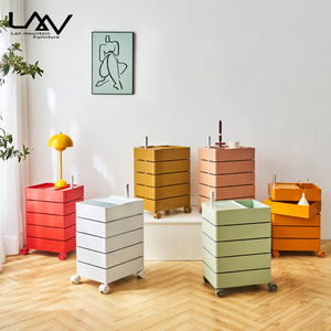 Armoire de rangement en métal pour jeux, jouets pour enfants, étagère de chambre à coucher, cuisine, chaussures, salon, pour enfants, 1 pièce - Product Image 5