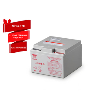 YUASA <span class=keywords><strong>NP24</strong></span>-<span class=keywords><strong>12</strong></span> 12V 24Ah sans entretien batteries au plomb-acide régulées par vanne rechargeable - Product Image 2