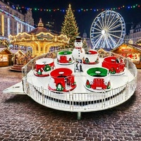 Grand équipement d'amusement extérieur : Manège mobile « Tasses à thé » pour fêtes foraines et carnavals, à vendre