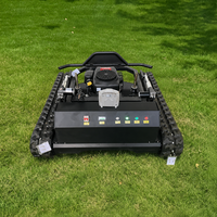 Pengiriman Gratis CE EPA Disetujui Mesin Pemotong Rumput RC Segala Medan Robot Pemotong Rumput Remote Control