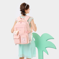 Sacs d'école à la mode de haute qualité pour filles étudiants grande capacité adolescents sacs à dos élégant lycée Nylon sac à dos
