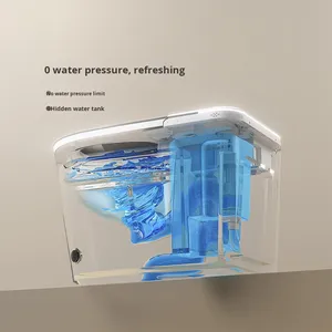 Mijia ที่พ่นน้ำอัจฉริยะรูปปลาวาฬ M9ในห้องน้ำอัจฉริยะฝาเซนเซอร์อัตโนมัติแบบบูรณาการขายส่ง - Product Image 3