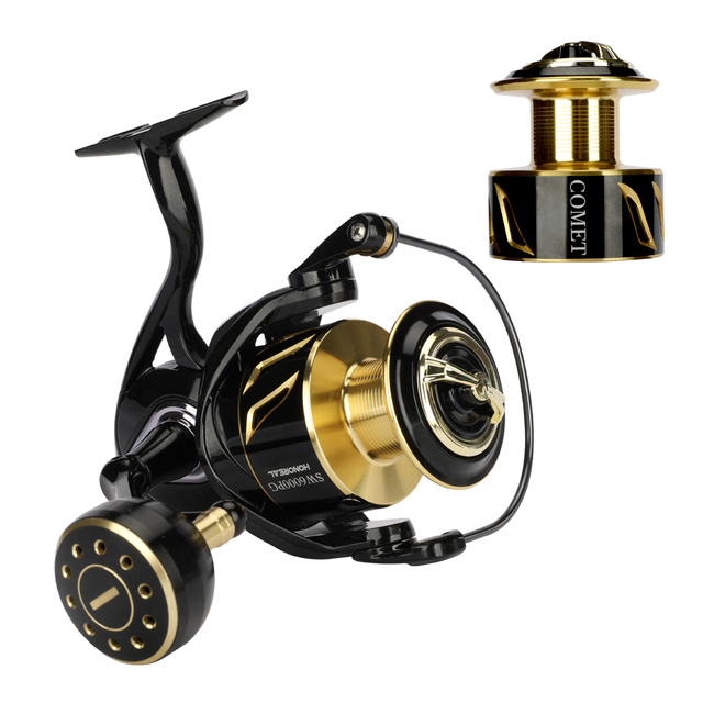 HONOREAL 6000 8000 9+1BB 4.7:1 30KG Power Premium Aluminum Metal Spool Saltwater Spinning Fishing Reels