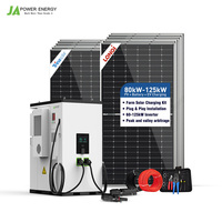 Système de stockage d'énergie C&I intégré 125KW 240KWH JApower tout-en-un avec onduleur hybride Solis 240KW, chargeur rapide DC et EMS intelligent
