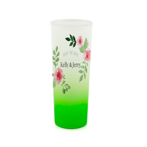 <span class=keywords><strong>Precio</strong></span> barato Taza de vidrio de chupito en blanco de sublimación esmerilada de Color degradado de 3oz para <span class=keywords><strong>whisky</strong></span> Regalo perfecto - Product Image 2