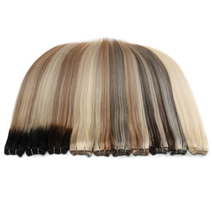 Nouvelle vente en gros de <span class=keywords><strong>cheveux</strong></span> indiens Remy, <span class=keywords><strong>cheveux</strong></span> humains vierges indiens purs, trame de tissage - Product Image 1