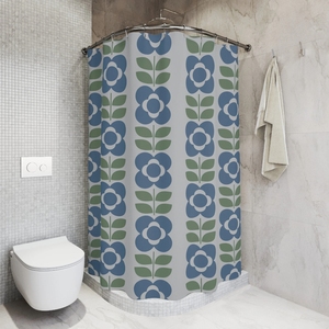 <span class=keywords><strong>Rideau</strong></span> <span class=keywords><strong>de</strong></span> <span class=keywords><strong>douche</strong></span> floral botanique aquarelle en tissu 100 % polyester à séchage rapide, imprimé <span class=keywords><strong>vert</strong></span> <span class=keywords><strong>sauge</strong></span> neutre pour salle <span class=keywords><strong>de</strong></span> bain moderne - Product Image 1