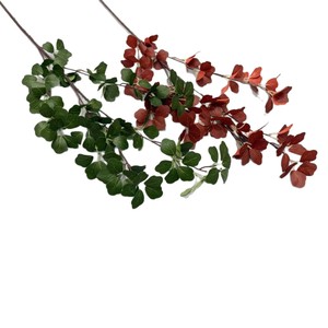 Flores Artificiales Qiye, Hojas de Loto de Seda, Decoración para Bodas y Oficinas, Estilo Bosque, Naranja Claro, Naranja Oscuro - Product Image 2