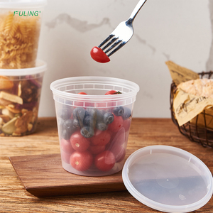 Contenedor de Comida para Llevar de Fábrica FULING, Contenedor de Sopa de 8oz 12oz 16oz 24oz 32oz - Product Image 1