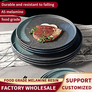 Stok Pernikahan Bekas Stok Grosir Piring Melamin Berkualitas Tinggi untuk Katering - Product Image 4