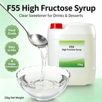Fabricant chinois Itdial Sirop de maïs à haute teneur en fructose F55 Édulcorants 1*25kg Durée de conservation de 12 mois Teneur en eau du maïs pour