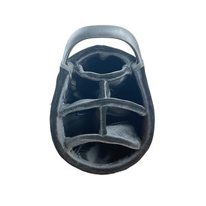 Sac de golf de luxe en cuir PU blanc <span class=keywords><strong>avec</strong></span> design é<span class=keywords><strong>l</strong></span>égant en argent pour golfeur exécutif et cadeau d'affaires - Product Image 2