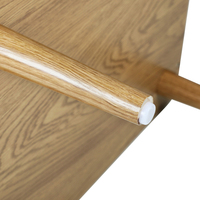 Meubles de salon en bois durables directs d'usine Table basse moderne portable extensible en chêne