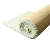 ISOKING Rouleau isolant en laine de verre de 50mm avec feuille d'aluminium pour bâtiment en acier