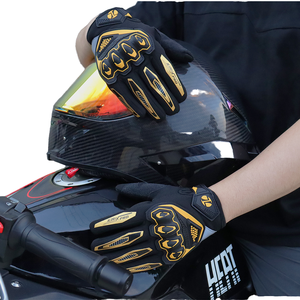 Guantes de Motociclismo SUOMY con Pantalla Táctil, Dedos Completos, Verano, Casuales, Correa de Muñeca Ajustable, Transpirables, de Poliéster y Algodón, para Exteriores - Product Image 3