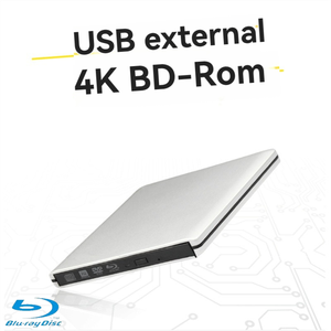 <span class=keywords><strong>Lecteur</strong></span> de disques <span class=keywords><strong>Blu</strong></span>-<span class=keywords><strong>ray</strong></span> 4K ultra-fin USB 3.0 en alliage d'aluminium, <span class=keywords><strong>lecteur</strong></span> <span class=keywords><strong>externe</strong></span> mobile pour ordinateur - Product Image 2