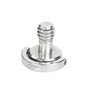 Placa de Liberación Rápida con Anillo en C de Acero Inoxidable de 1/4 de Pulgada para Cámara, Soporte para Trípode con Cabeza Roscada de 14 mm y 6 mm - Product Image 2