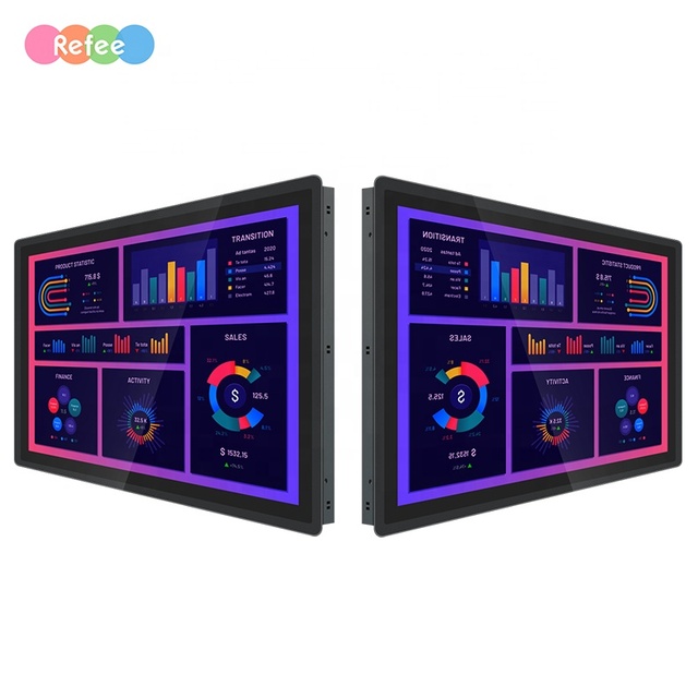 Industrial Control Embedded Computer IP65 Panel Kiosk 10-Point Capacitive Touch Screen Android Waterproof Industrial Monitor