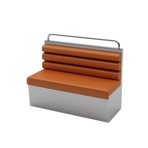 Xzy 120*60*75cm thép không gỉ hình chữ nhật bàn ăn với màu xanh lá cây có thể gập lại ghế 2-4 người cho Nhà hàng trường căng tin - Product Image 6