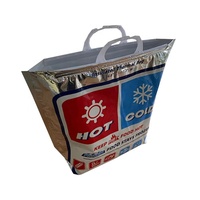 Sac isotherme chaud/froid jetable, sac de refroidissement imperméable en feuille d'aluminium pour déjeuner / collation / pique-nique, personnalisable