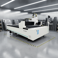 Macchina da taglio laser a fibra CNC a 3 assi raffreddata ad acqua YiHai 3015 da 3000W ad alta produttività, supporta DXF/DST per lamiere metalliche e ottone