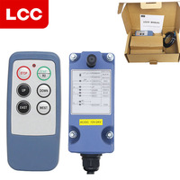 Télécommande sans fil industrielle SAGA1-L6 à 4 boutons pour grue de levage, étanche, portée de 100 m, certifiée CE
