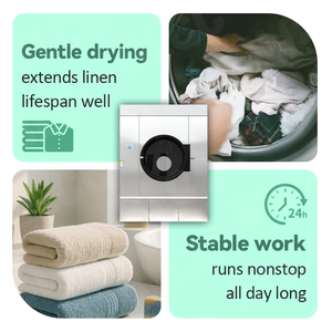 Equipo <span class=keywords><strong>de</strong></span> Lavado Completo BLCC <span class=keywords><strong>de</strong></span> 50 kg, Lavadora y Secadora Comercial Especial para Lavandería y Tintorería - Product Image 4