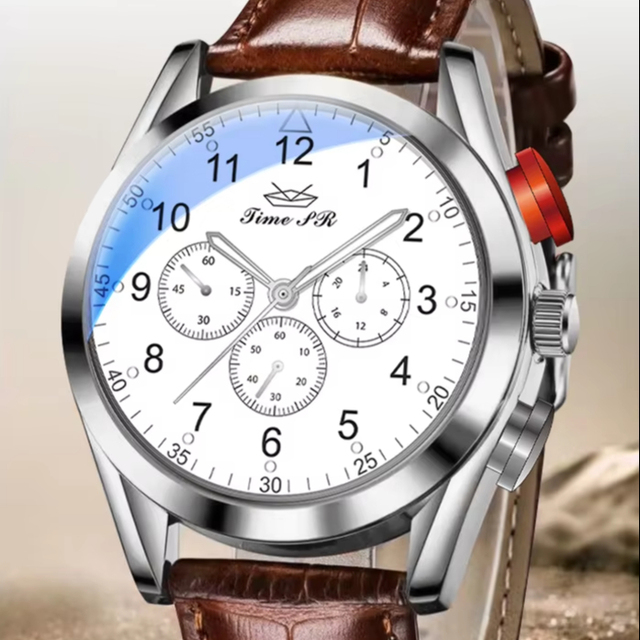 High End Premium Japan Movt Waterproof Chronograph Luxury Wristwatch Alloy Watches with Date Luminous Hands Quartz Watch for Men