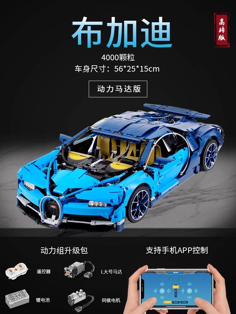 บูกัตติ สแตติก+RC พาวเวอร์