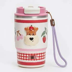 Grande capacité voiture Thermos <span class=keywords><strong>tasse</strong></span> battant Huatian Ton <span class=keywords><strong>tasse</strong></span> en acier inoxydable <span class=keywords><strong>tasse</strong></span> à eau avec paille Polyfoam artisanat produit - Product Image 5