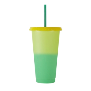 Vasos que Cambian de Color al por Mayor, Taza Mágica de Sublimación, Taza de Café de Plástico que Cambia de Color con Agua Fría - Product Image 3