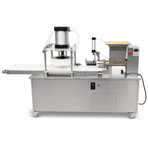 Presse à pâte automatique industrielle pour base de pizza ronde, pide et pâtisserie - Product Image 1