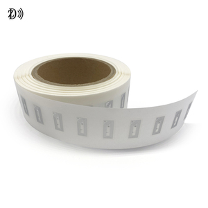 Mini autocollant PVC, étiquette intelligente à incrustation humide, étiquette blanche en PET, impression de logo personnalisée, étanche pour jouets, cartes, albums photo - Product Image 1