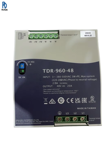 Fuente de Alimentación Conmutada para Montaje en Riel con Sensor para Controlador PLC, Nueva y Original, TDR-960-48 - Product Image 1
